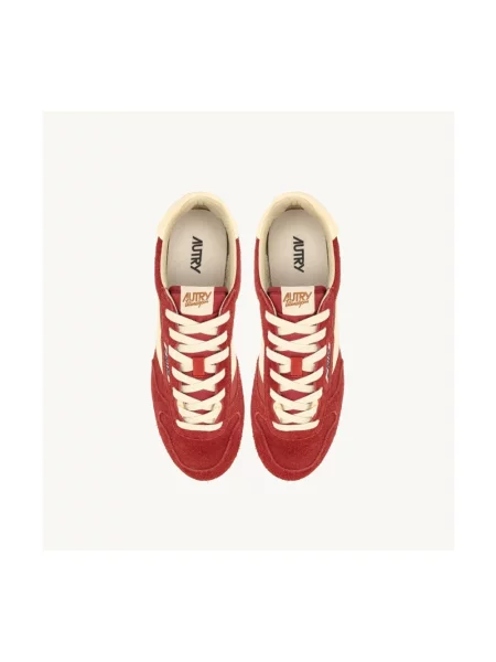 Sneakersy Autry czerwone