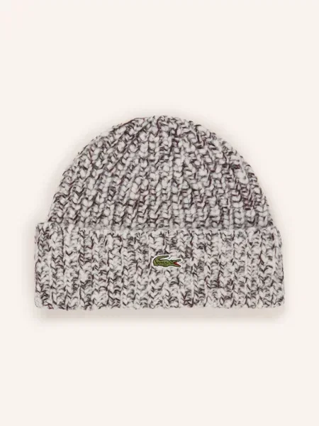 Lacoste Čepice krémová hnědá