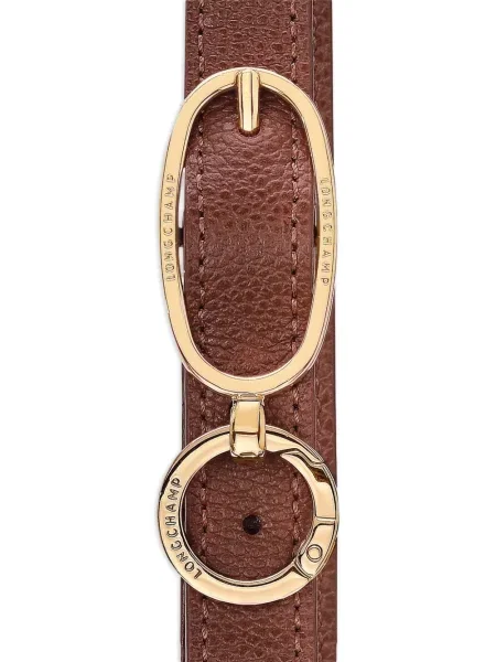 Geanta de piele Longchamp din piele maro