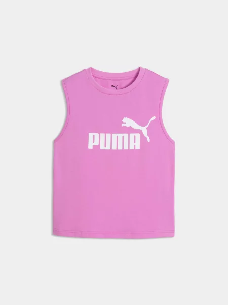 Спортивна майка PUMA Ess No. 1 Logo Slim Tank комбінований верх рожевий