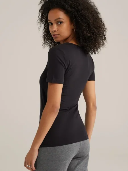 WE Fashion Tricou negru