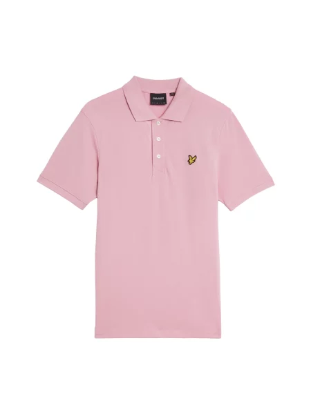 Koszulka polo Lyle & Scott różowa