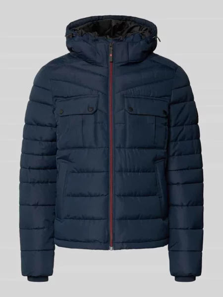 Kurtka pikowana z brustaszami S.oliver Red Label granatowa