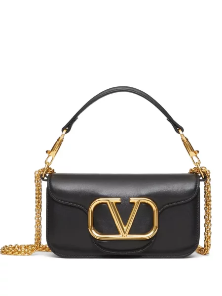 Geantă Valentino Garavani mini negru