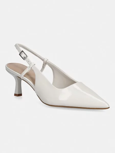 Aldo pantofi cu stiletto din piele ADAN alb