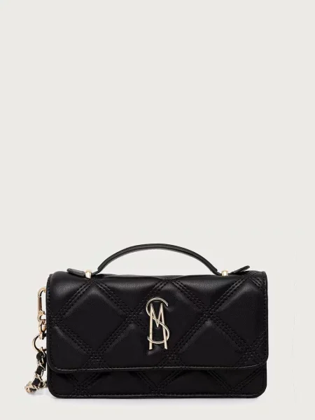 Steve Madden geantă crossbody pentru femei cu imitație de piele Bjeffa negru