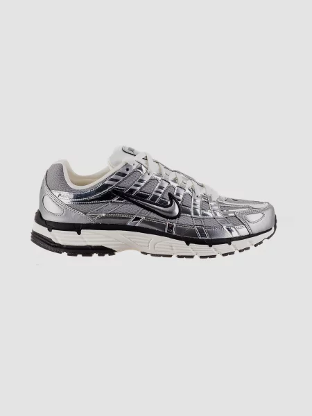 Кросівки NIKE штучна шкіра/текстиль срібний