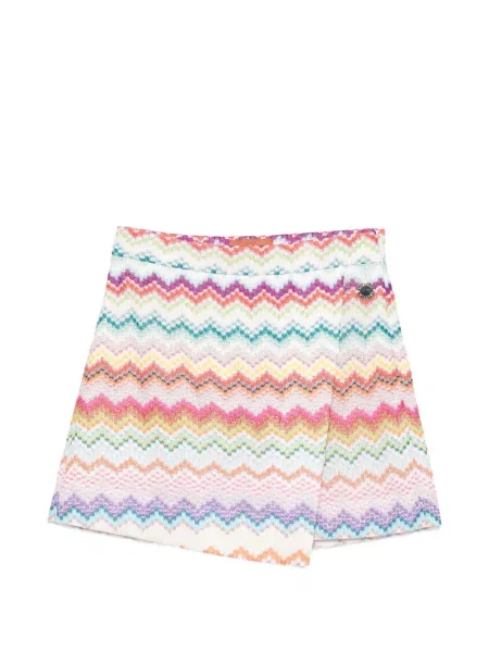 Dětské kraťasy Missoni bílé