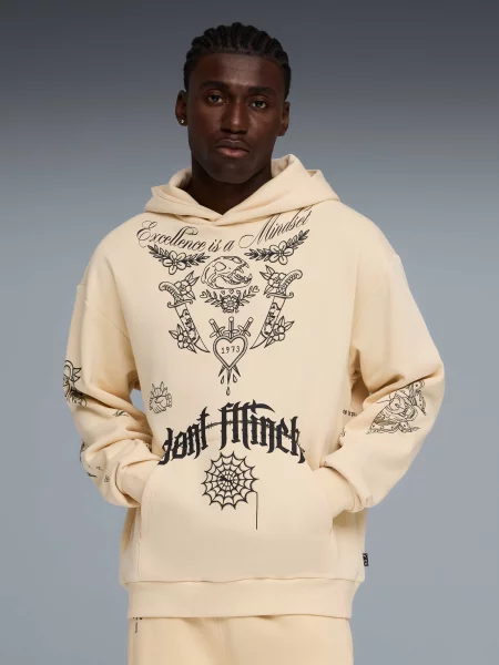Худи Puma бежевое