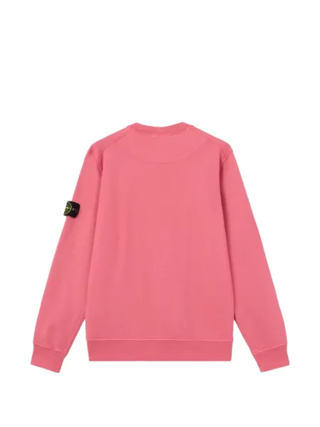 Hanorac Stone Island cu strasuri roz