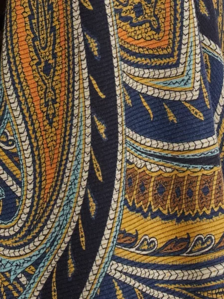 Geacă Etro cu imagine cu model paisley albastru