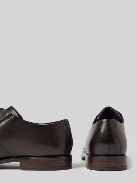 Buty derby z detalem z logo model ‘Gapo’ Bugatti