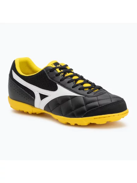 Încălțăminte de fotbal pentru bărbați Mizuno Mrl Sala Club TF graphite/cyber yellow galben