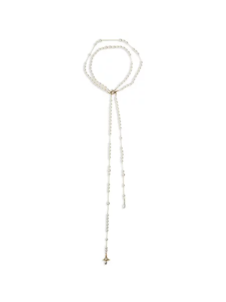 Colier Vivienne Westwood cu perle
