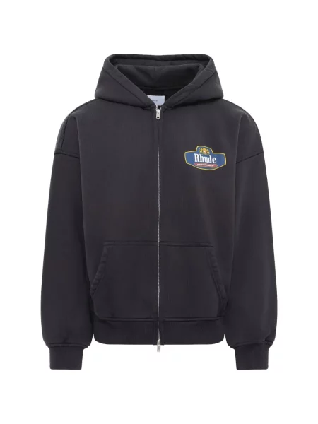 Hanorac cu glugă Rhude gri