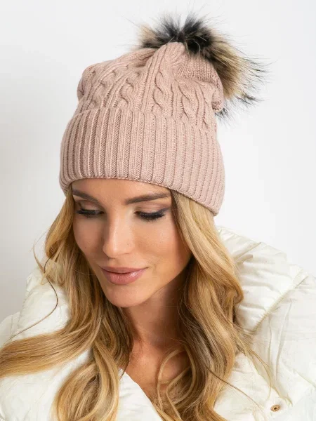 Șapcă Wool Fashion Italia roz