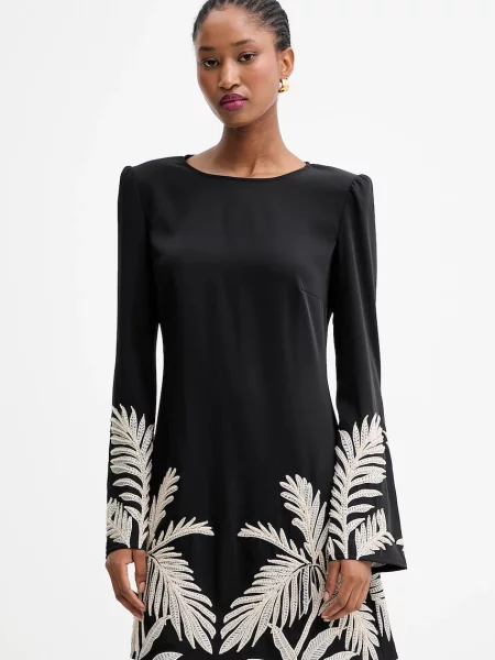 Guess sukienka ANGELE mini prosta czarny