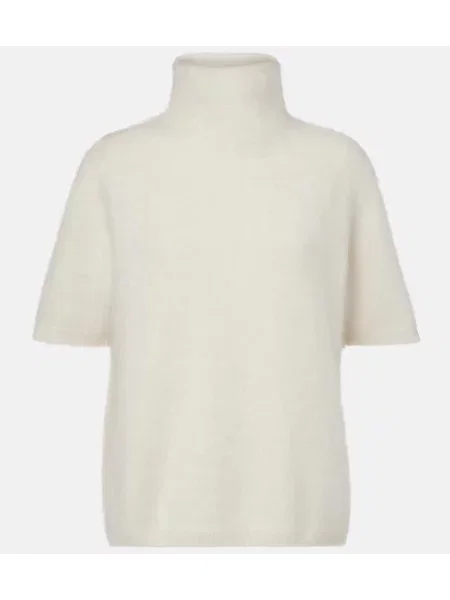 Majica Lisa Yang iz kašmirja bela