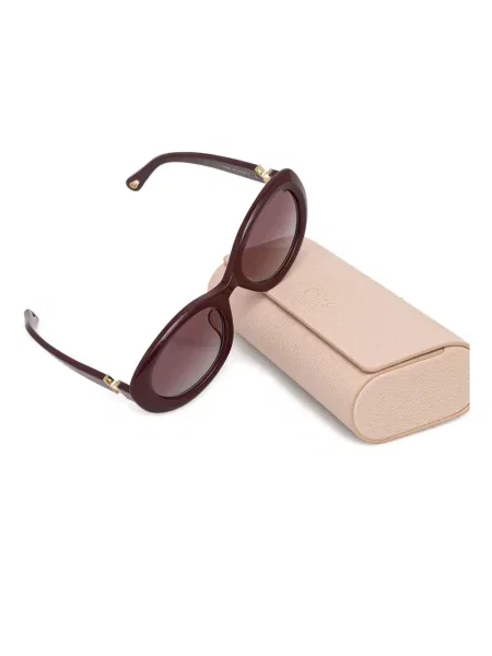 Ochelari de soare Chloé Eyewear roșu