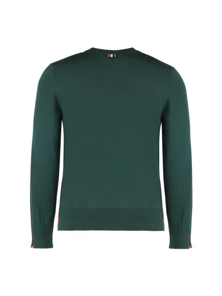 Sweter Thom Browne wełniany zielony
