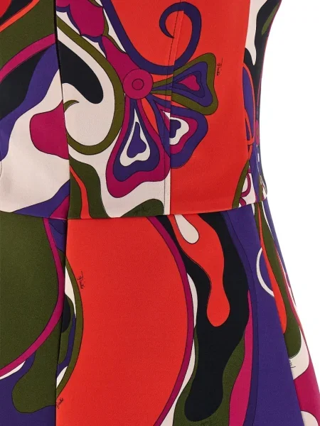 Rochie mini Pucci de costum violet