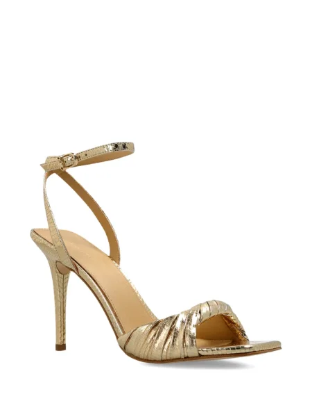 Espadrile Michael Michael Kors din piele cu tepi cu motiv cu inimi negru