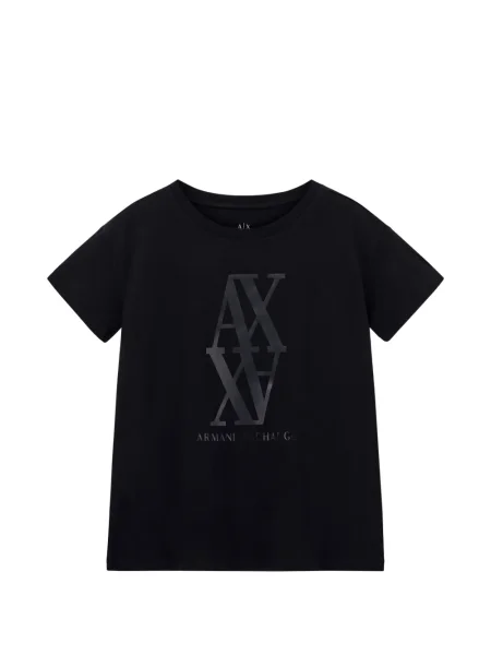 Tricou Armani Exchange cu imagine negru