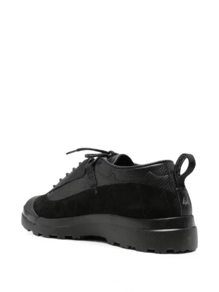 Sneakerși Ranra din piele negru