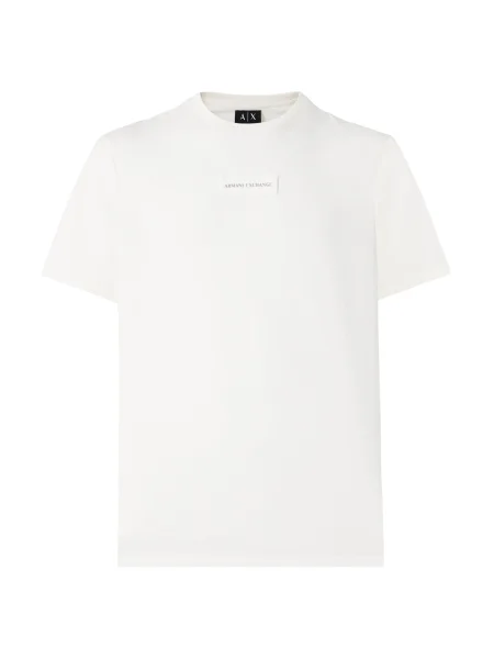ARMANI EXCHANGE Tricou crem bej