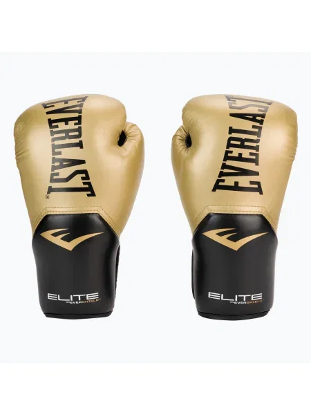 Mănuși de box pentru bărbați EVERLAST Pro Style Elite 12 oz. auriu