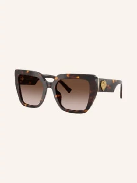 Dolce & Gabbana okulary przeciwsłoneczne kwadratowe brązowe
