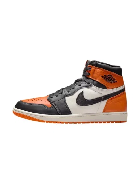 Sneakersy Air Jordan skórzane retro czarne