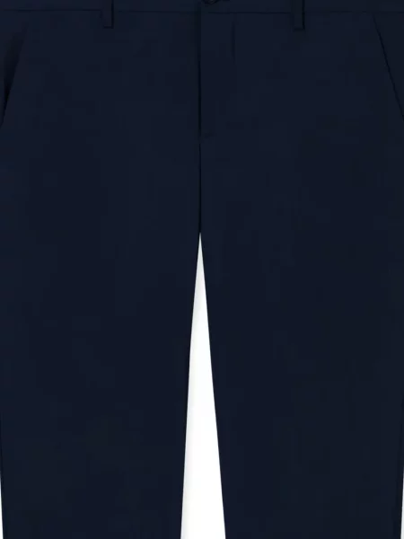 Pantaloni Giorgio Armani de lână albastru