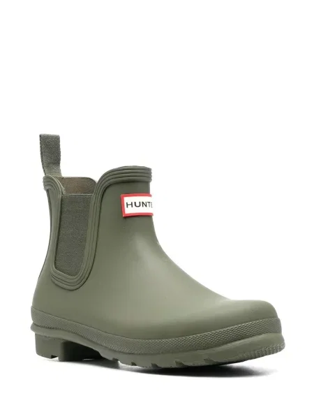 Botine chelsea Hunter verde