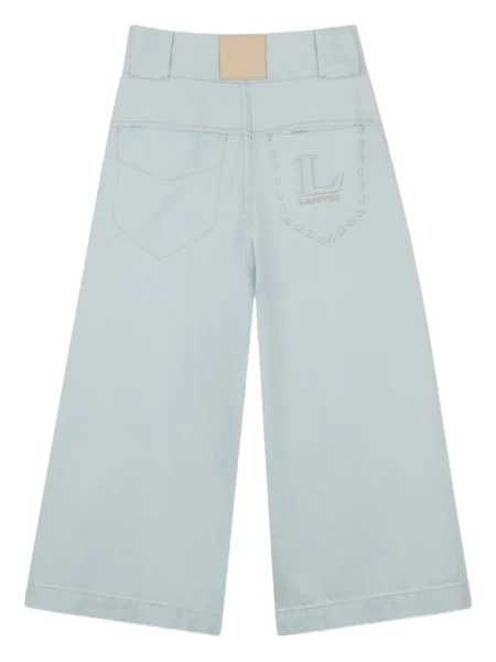 Spodnie dziecięce Lanvin Enfant niebieskie