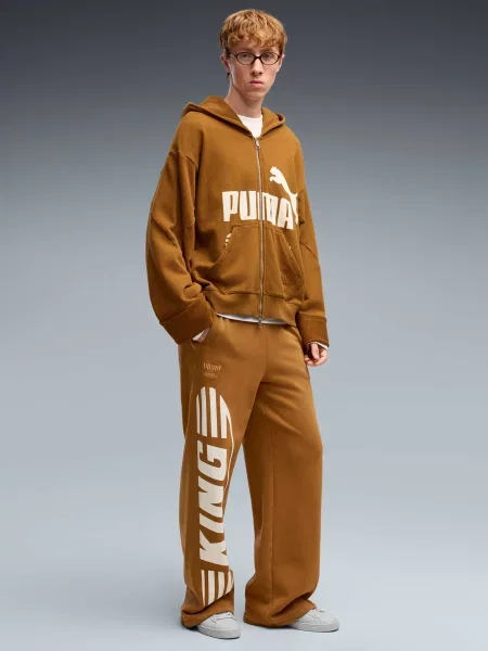 Спортивные штаны Puma коричневые