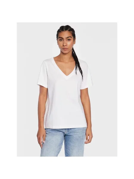 Calvin Klein Marškinėliai Smooth Regular Fit balta