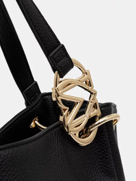 Кожаная сумка Love Moschino