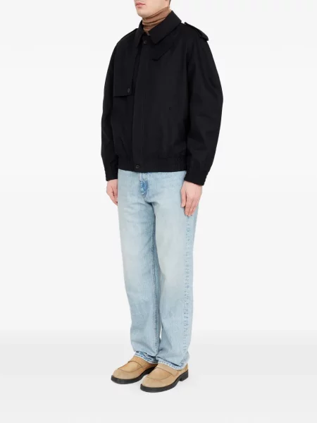 Keprová bunda Mm6 Maison Margiela černá