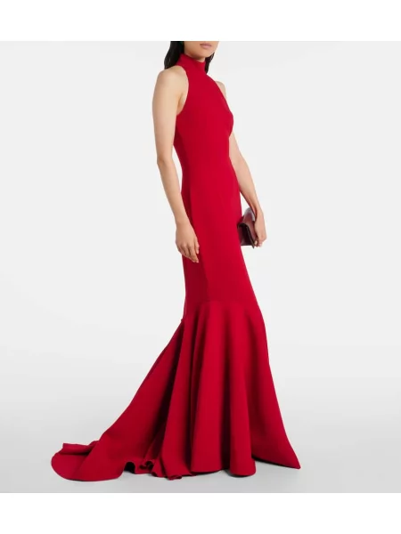 Rochie Solace London cu gât halter roșu