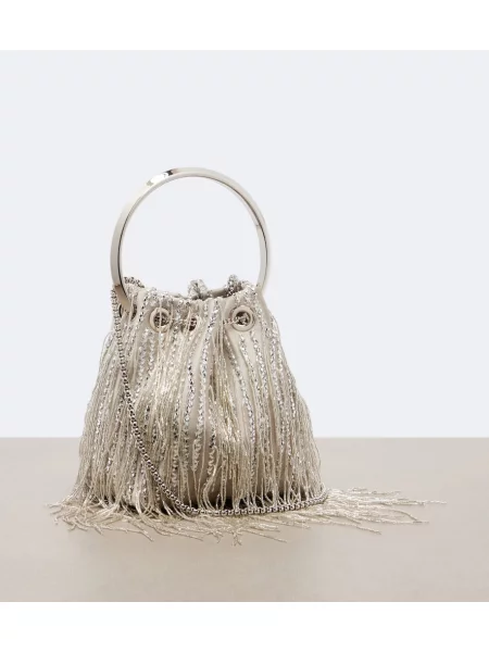 Geantă Jimmy Choo din satin