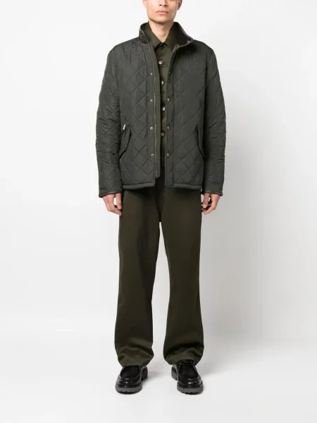 Dygsniuotas ilgas striukė Barbour