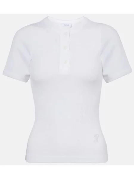 Tricou Patou tricotate alb