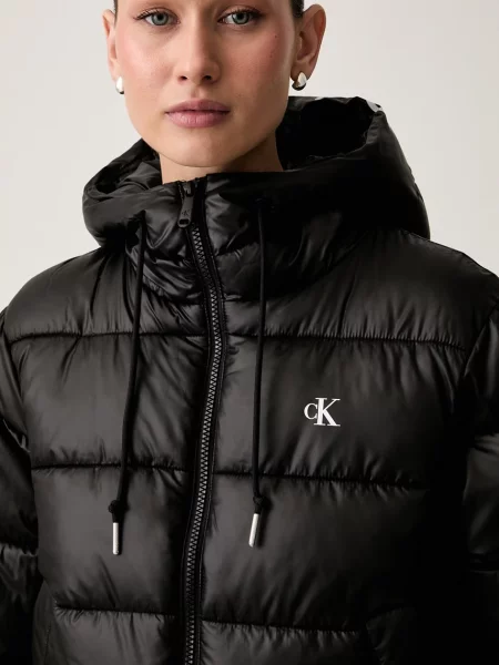 Calvin Klein Jeans късо яке дамско черно