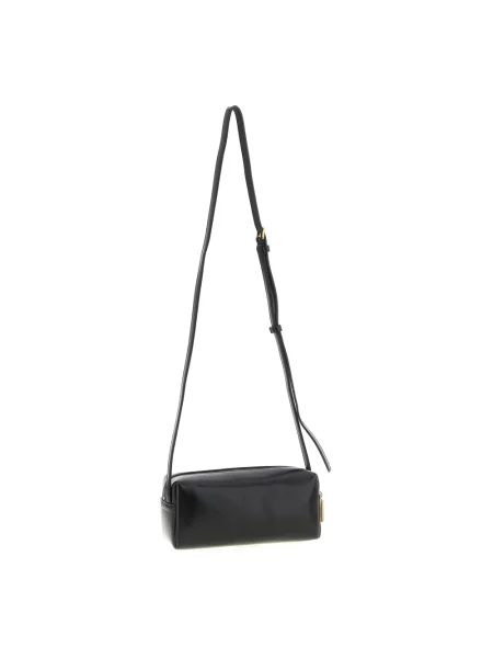 Torebka crossbody Khaite skórzana czarna