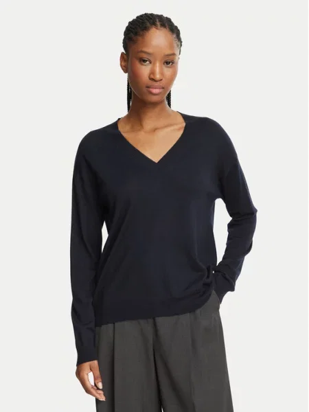 Weekend Max Mara Pulover Fiocchi Bleumarin