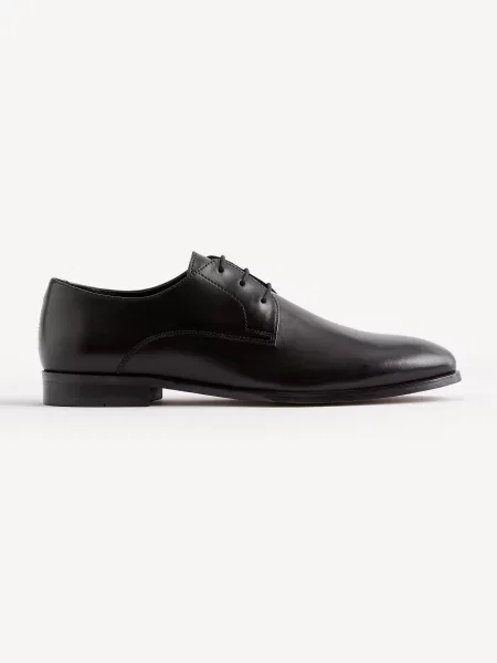 Pantofi derby Celio negru