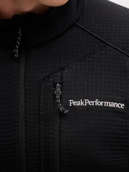 Однотонный лонгслив Peak Performance черный