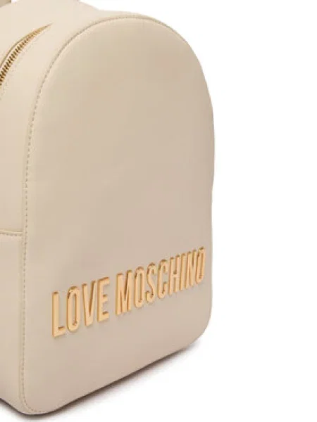 Ruksak LOVE MOSCHINO Biela béžová