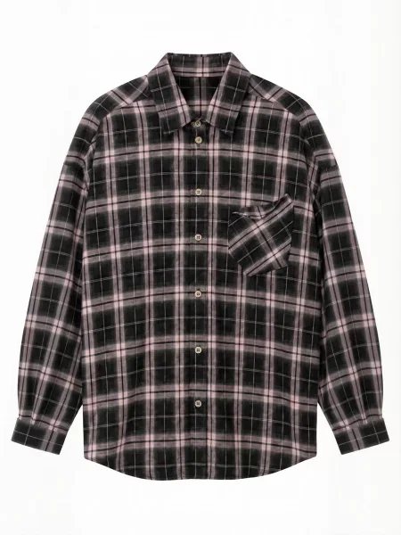 Opal Studio Tricou Kammie Tartan roz